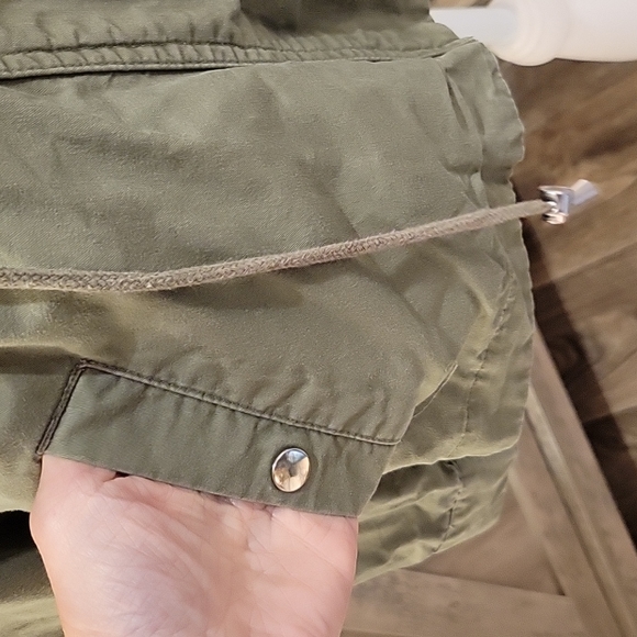 Olive Green Utility Jacket - Picture 3 of 8